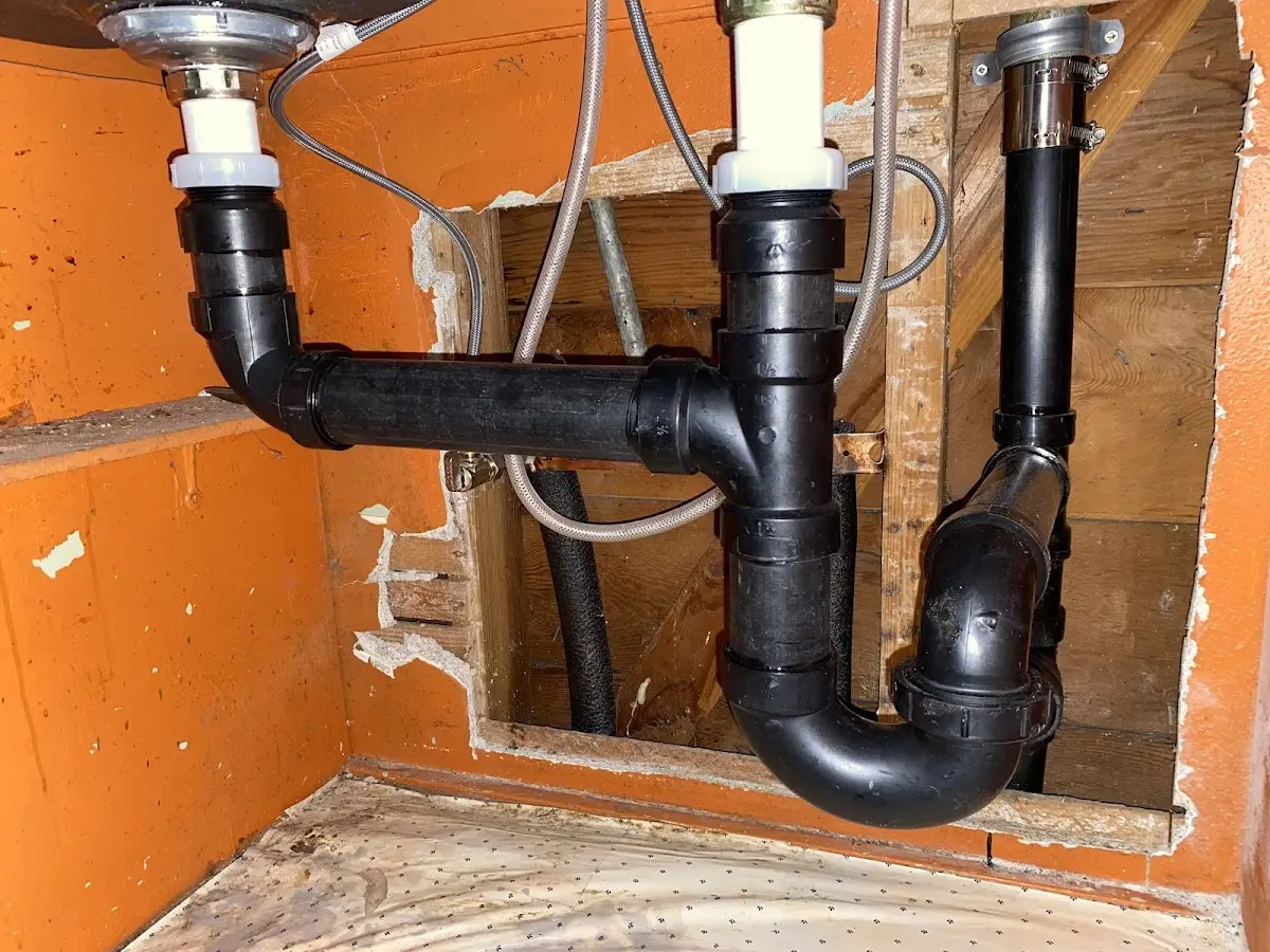 Professional Repiping Services equipment and tools on the job in Edgartown